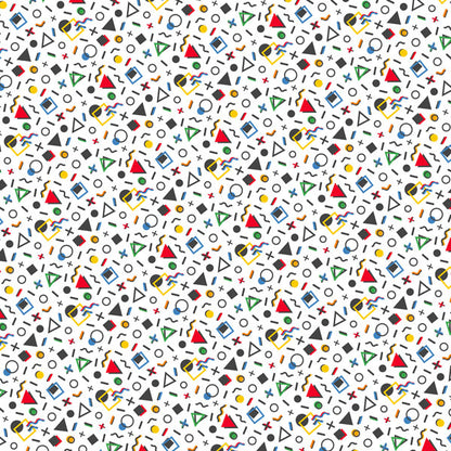 Scrapbook Customs GAMING SHAPES 12"X12" Scrapbook Paper