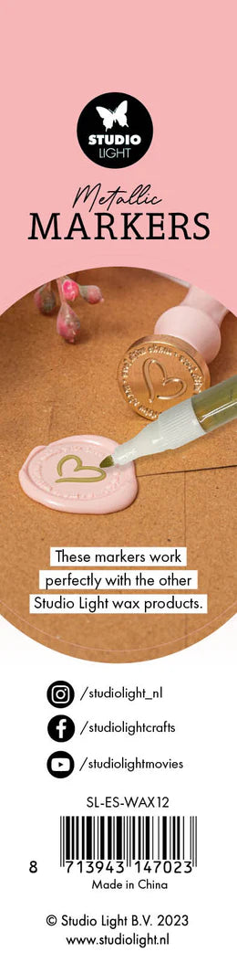 Studio Light METALLIC Markers 2pc