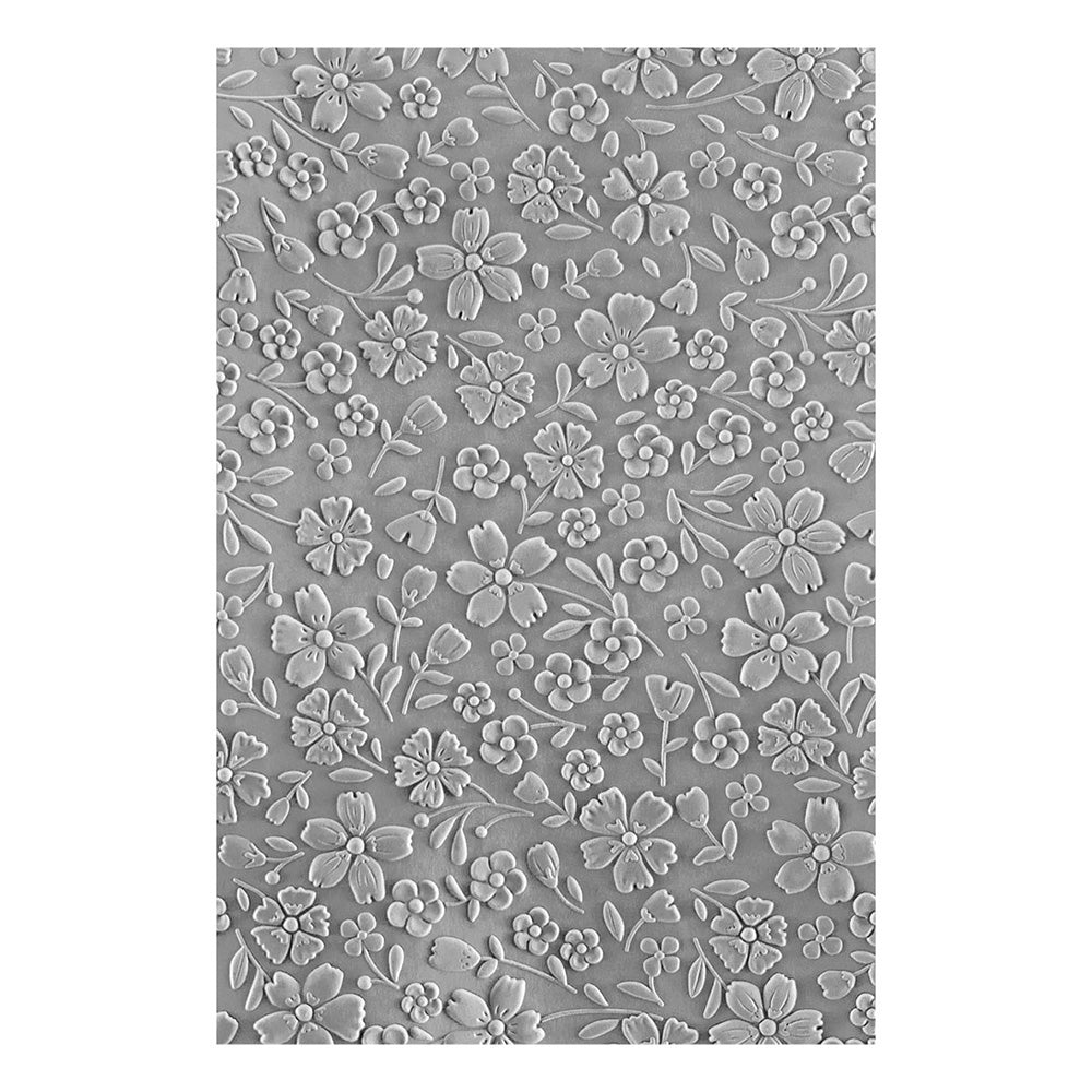 Spellbinders FLOWER FRENZY 3D Embossing Folder