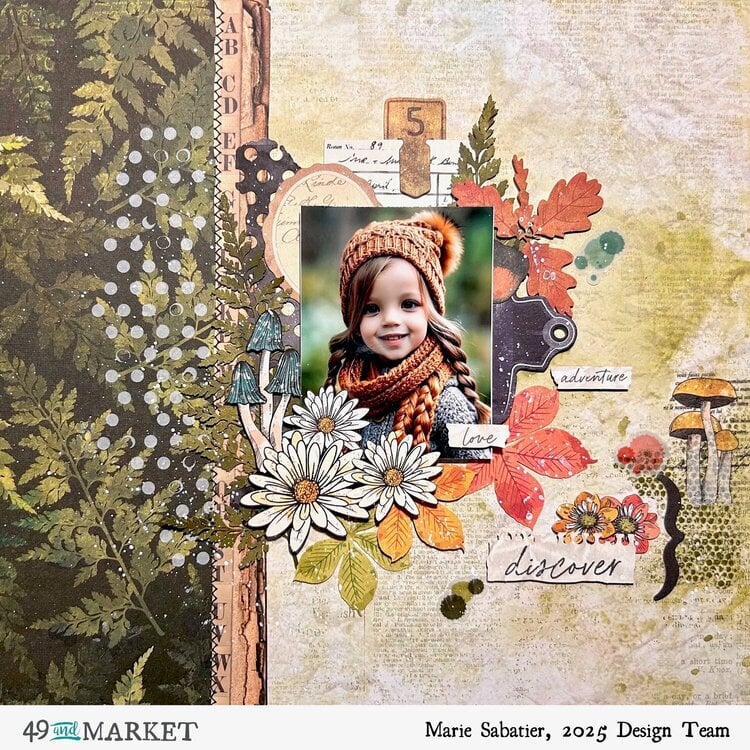 49 and Market Vicki Boutin CURIOSITIES IN WILLOW GROVE Rub-On Transfers