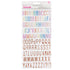 American Crafts Rainbow Avenue Letter Stickers 224pc