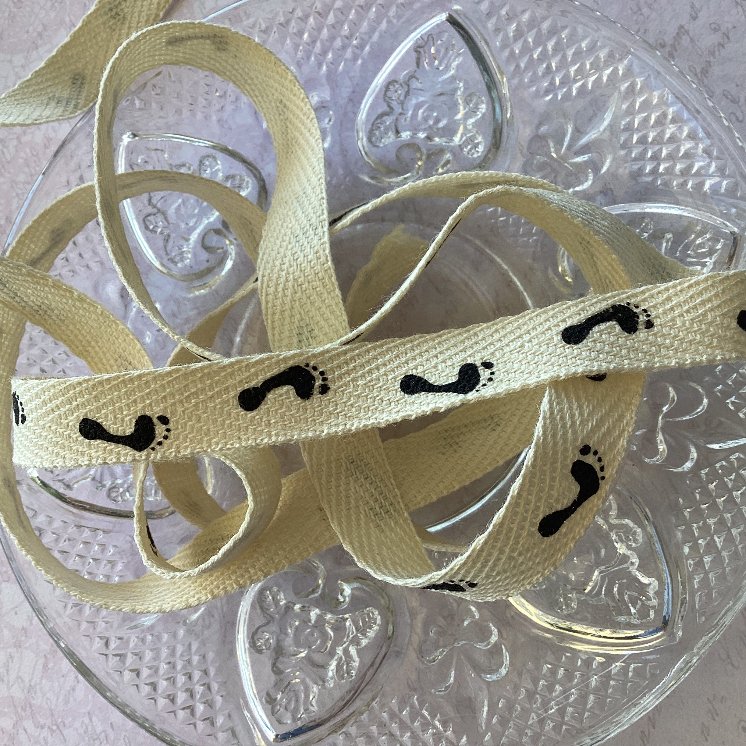 Creative Impressions .5&quot; TWILL RIBBON 1 yards yd