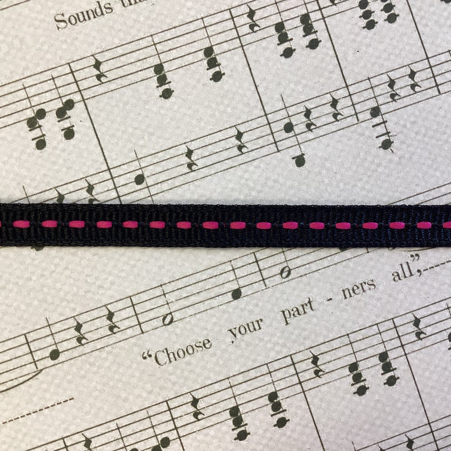 Creative Impressions 1/4&quot; STITCH RIBBON Grosgrain 1 yard yd