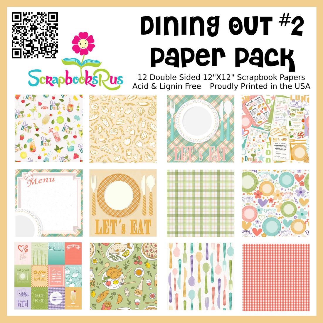 Scrapbooksrus DINING OUT