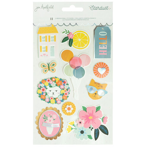 Jen Hadfield Stardust LAYERED STICKERS 11pc