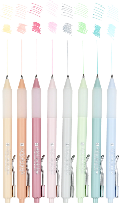 Peter Pauper Gel Pens PASTEL Journaling
