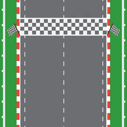 Scrapbook Customs RACE TRACK CHECKERED 12”X12” Scrapbook Paper