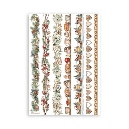 Stamperia THE OWL’S HOUSE WASHI PAD 8 Sheets