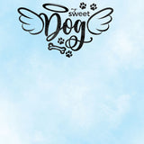 DOG ANGEL WINGS KIT 12X12 Scrapbook Paper Stickers 3pc
