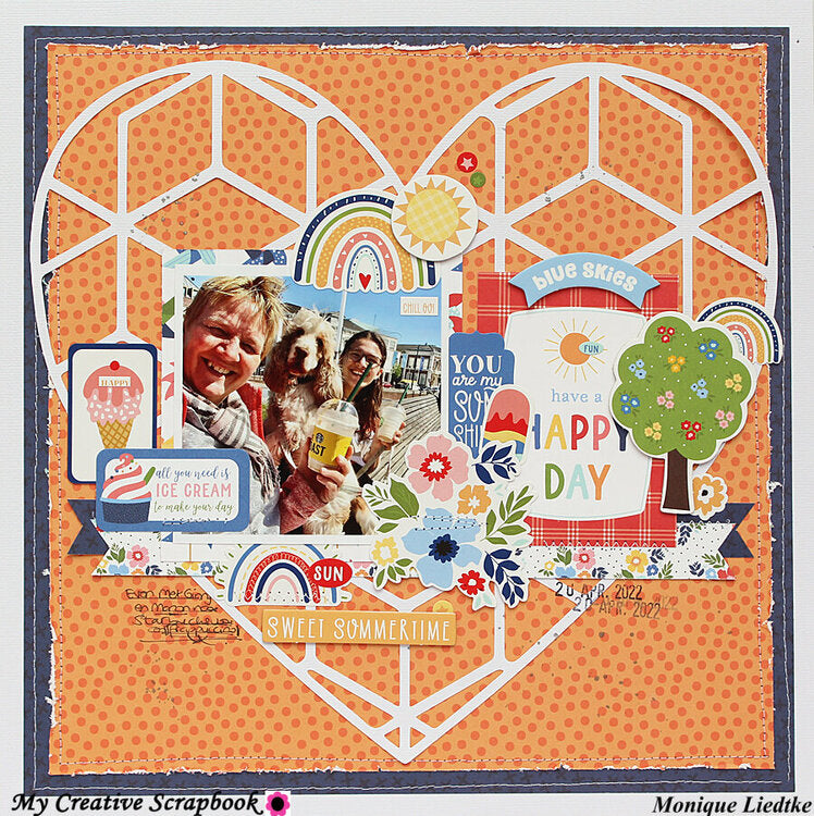 Echo Park MY FAVORITE SUMMER Chipboard Accents 48pc