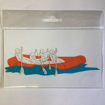 Scrapbook Customs RIVER RAFTERS Laser Diecut