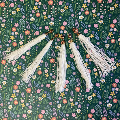 Scrapbooksrus DECORATIVE GOLD BALL TASSELS 5”