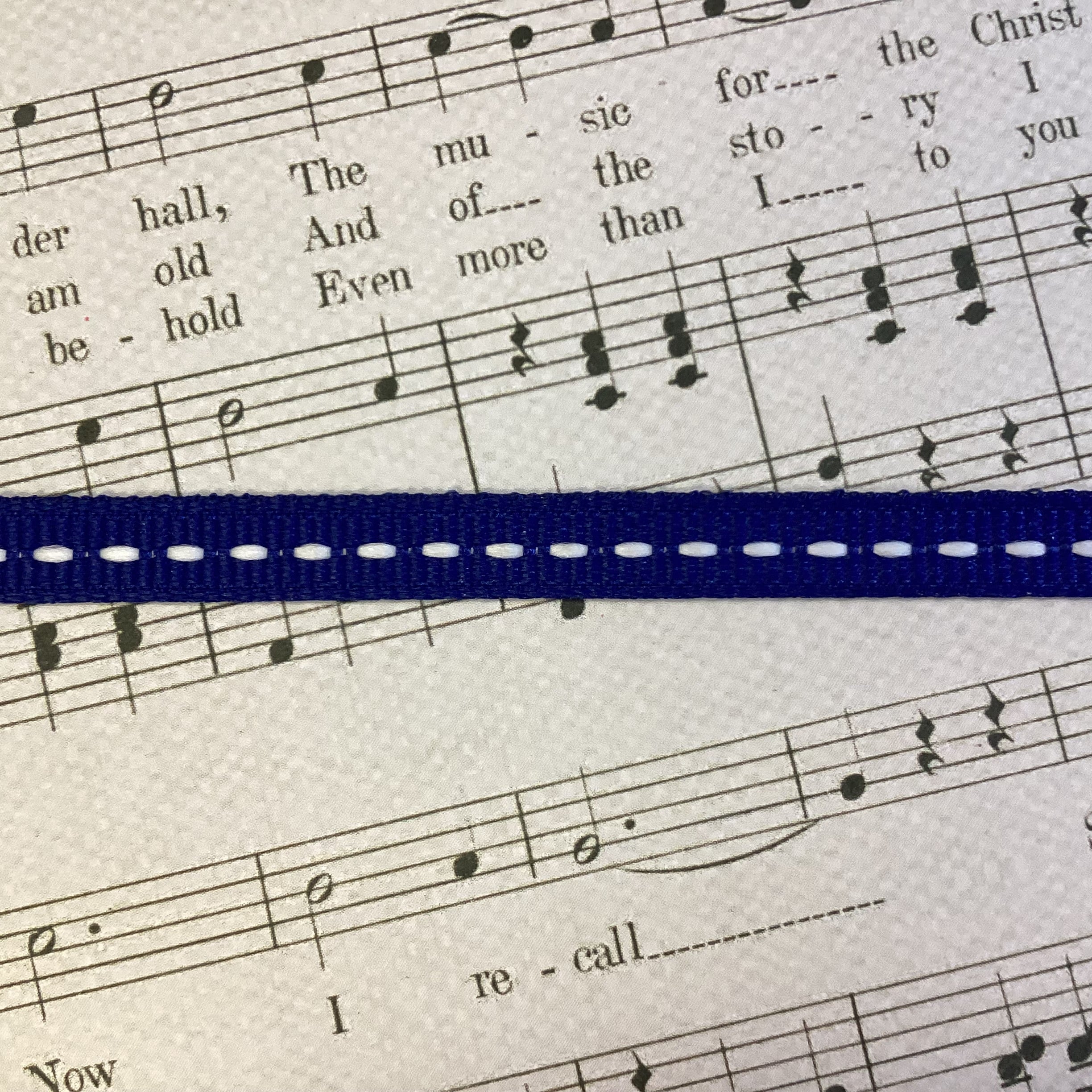 Creative Impressions 1/4&quot; STITCH RIBBON Grosgrain 1 yard yd