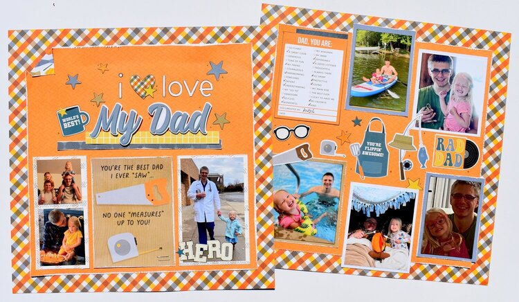Simple Stories FATHER’S DAY 12&quot;X12&quot; Simple Set