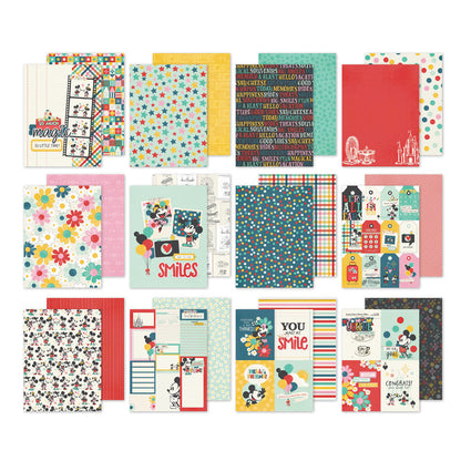Simple Stories SAY CHEESE HAPPIEST PLACE 6”X8” Paper Pad