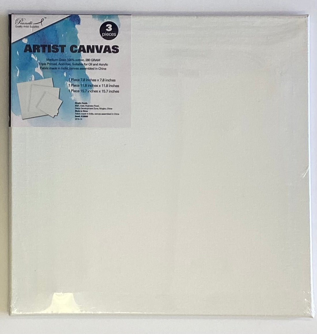 Pennelli Quality Artist Supplies ARTIST CANVAS 3 Pieces