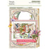 Simple Stories SIMPLE VINTAGE MEADOW FLOWERS Chipboard Frames 6pc