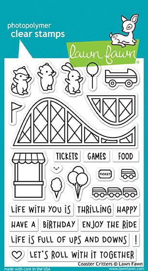 Lawn Fawn COASTER CRITTERS Stamp &amp; Die Set