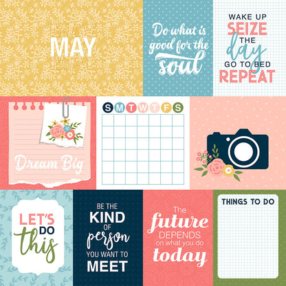 Echo Park DAY IN THE LIFE No.2 12”X12” Scrapbook Paper