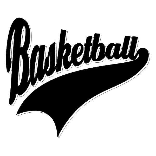 BASKETBALL Sports Tails Laser Cut 1pc Scrapbook Customs