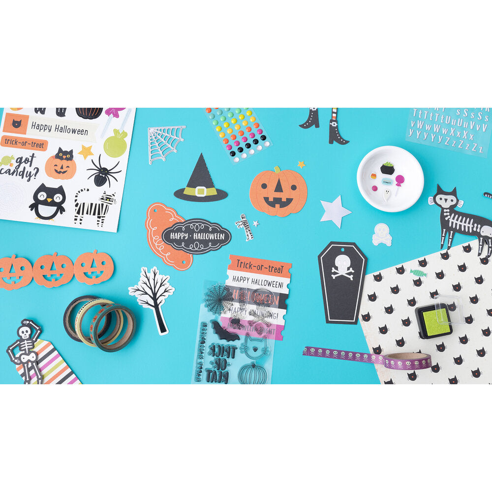 American Crafts HAPPY HALLOWEEN Enamel Stickers 60pc