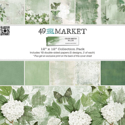49 and Market Color Swatch WILLOW 12X12 Collection Pack