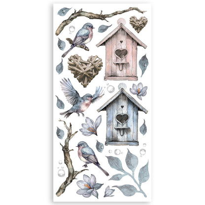 Stamperia DEWDROPS 6”X12” Paper Cutouts