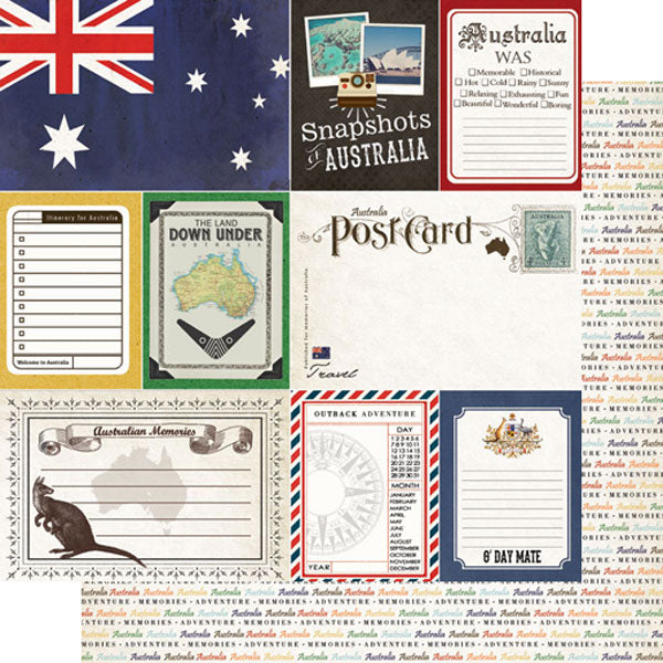 Scrapbooksrus AUSTRALIA 12”X12” Scrapbook Kit