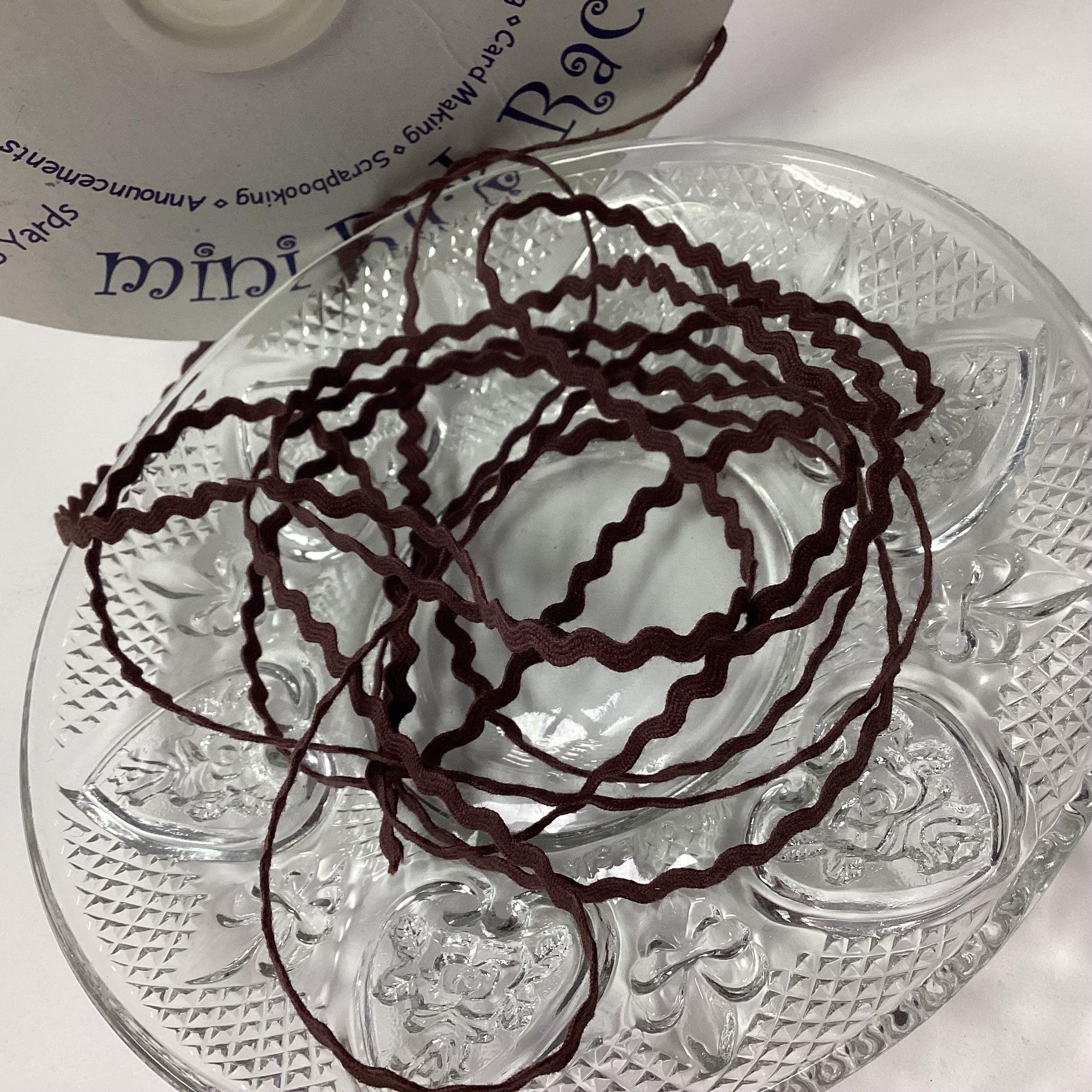 Creative Impressions 3/16” MINI RICK RACK RIBBON Trim 1 yard yd