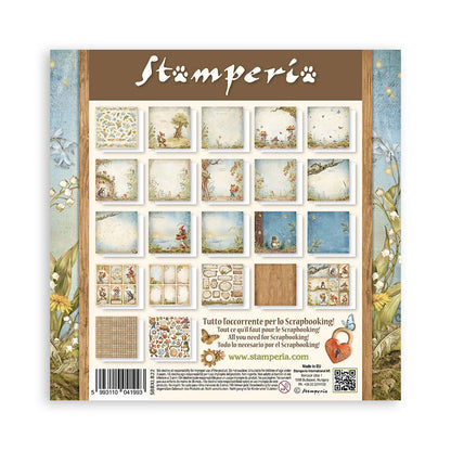 Stamperia HIDDEN GROVE MAXI PAD 12&quot;X12&quot; Scrapbook Paper Pack