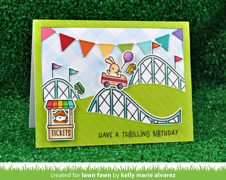 Lawn Fawn COASTER CRITTERS Stamp &amp; Die Set