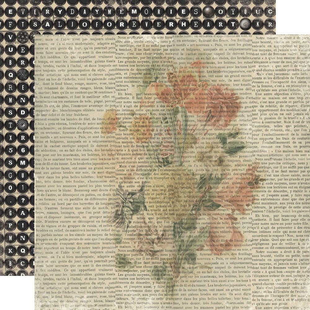 Simple Stories SIMPLE VINTAGE JUNK DRAWER 12"X12" Collection Kit