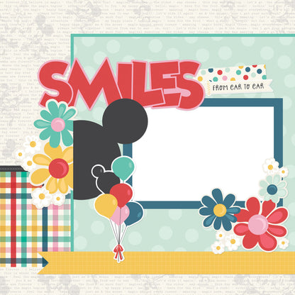Simple Stories Simple Pages SAY CHEESE HAPPIEST PLACE Page Kit