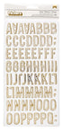 Thickers Crate Paper Maggie Holmes CAROUSEL Foil Letter Stickers