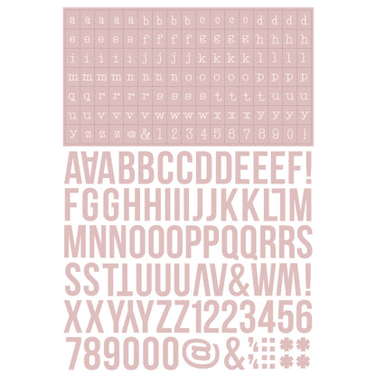 Simple Stories ColorVibe BOHO Alpha Sticker Book