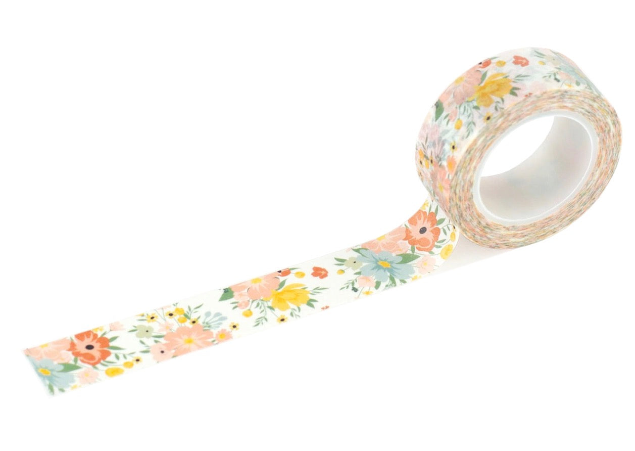 Echo Park Our Happy Place FRESH FLORAL BUNCHES Washi Tape