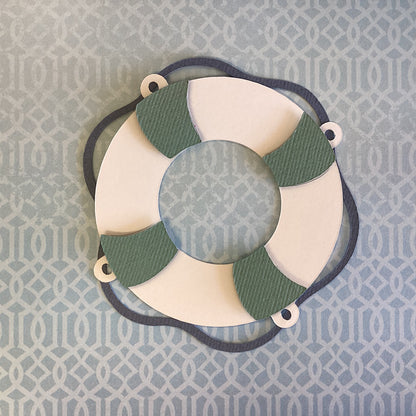Buoy LIFE SAVER Scrapbook Die Cut Embellishment