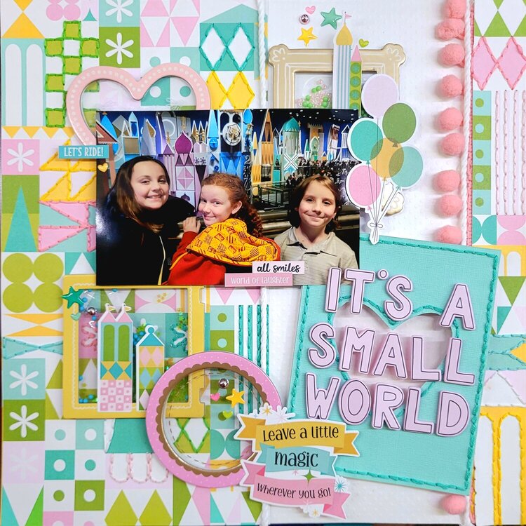 Bea Valint POPPY &amp; PEAR Frame Embellishments &amp; Sequins