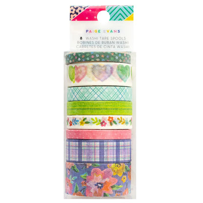 Paige Evans BLOOMING WILD Washi Tape 8 Rolls