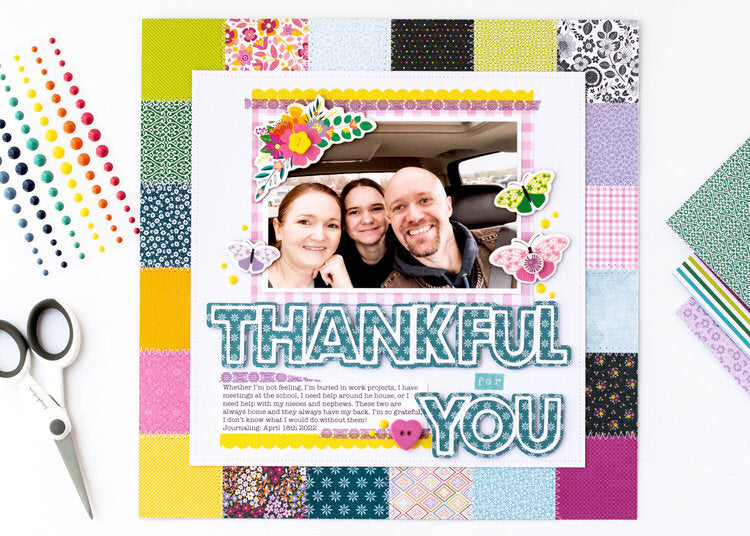 Simple Stories ColorVibe LIGHTS Alpha Sticker Book
