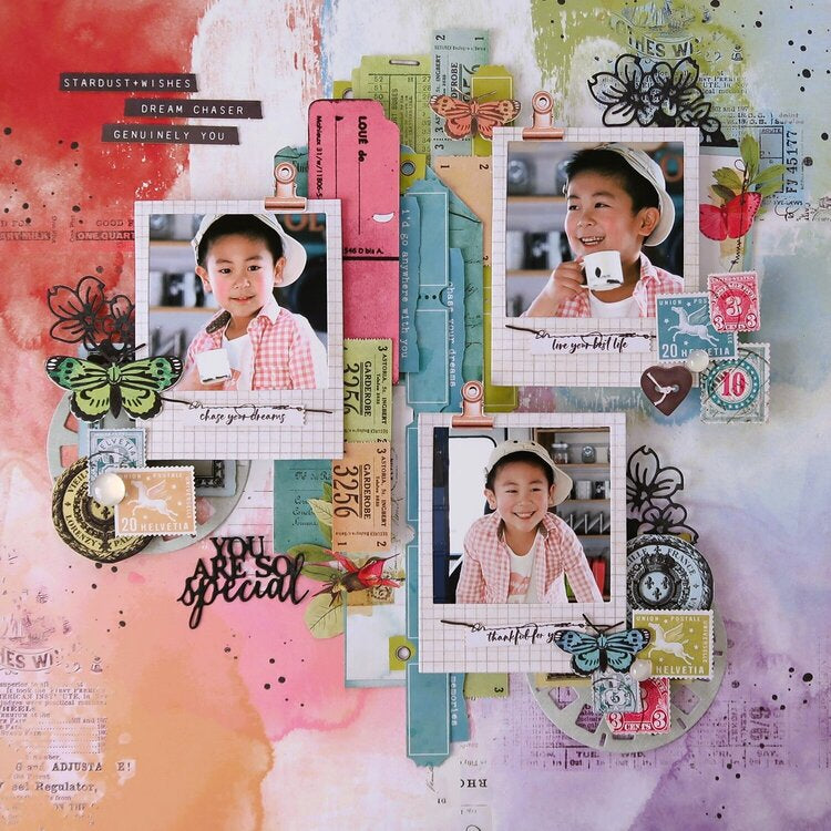 49 and Market Kaleidoscope MINI LASER CUT ELEMENTS 130pc