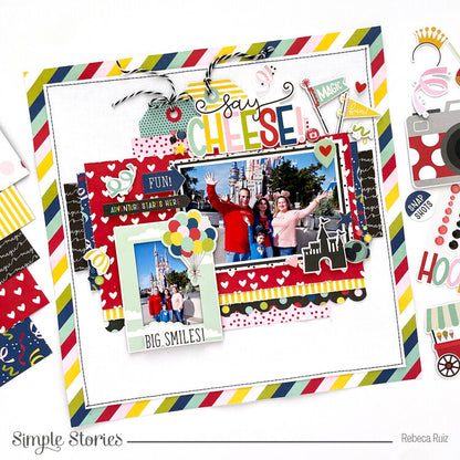 Simple Stories SAY CHEESE MAGIC Bits &amp; Pieces 62pc