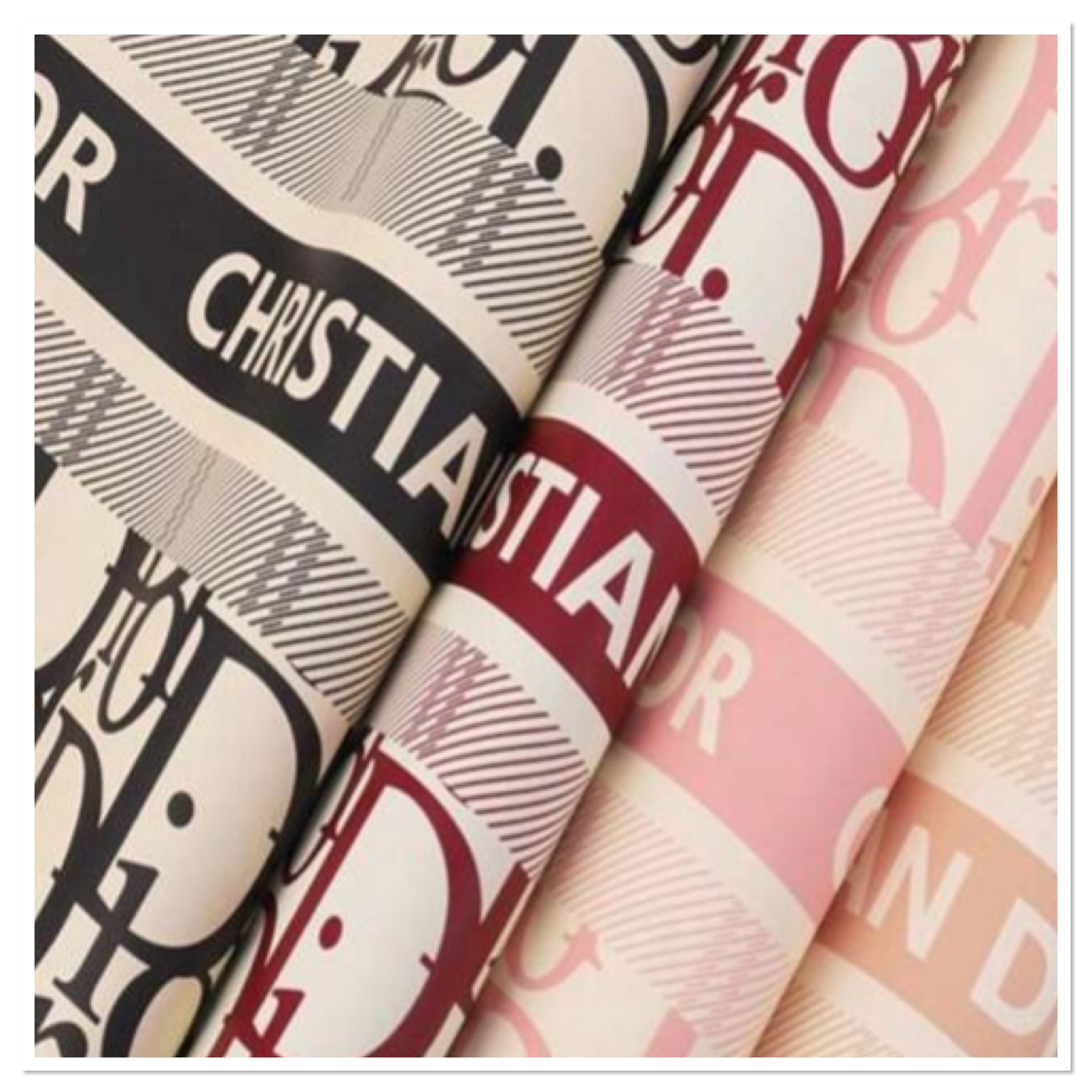 CHRISTIAN DIOR WRAPPING PAPER Gift Packaging Sheet