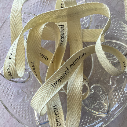 Creative Impressions .5&quot; TWILL RIBBON 1 yards yd