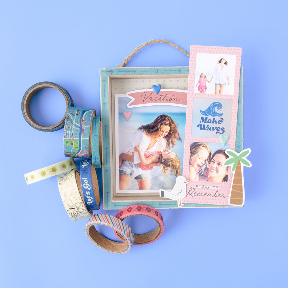 American Crafts COAST TO COAST Washi Tape 8 Rolls