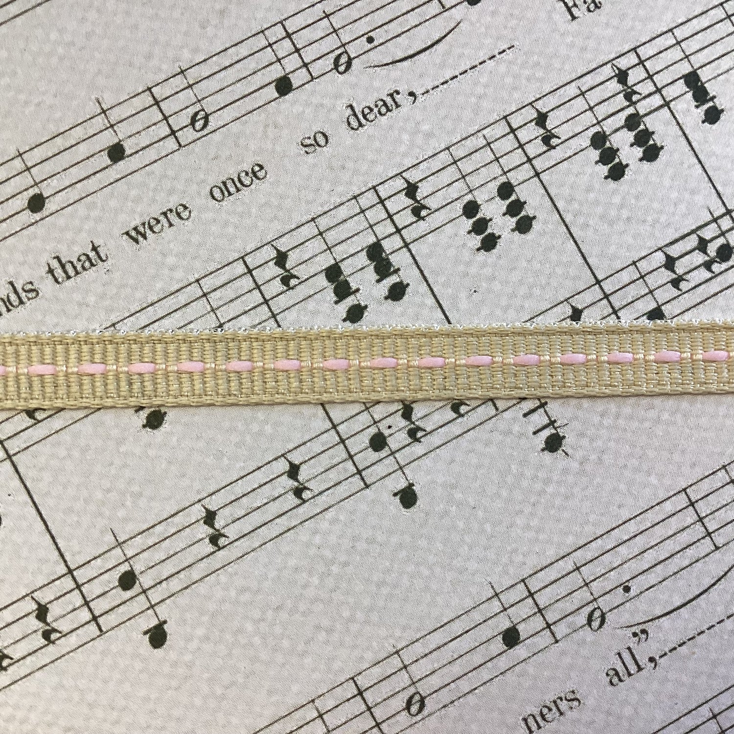 Creative Impressions 1/4&quot; STITCH RIBBON Grosgrain 1 yard yd