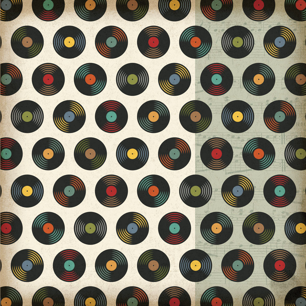 Simple Stories Rustic Legend INSTANT CLASSIC 12”X12” Scrapbook Paper