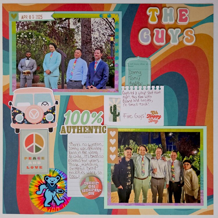 Thickers Jen Hadfield GROOVY DARLIN’ Foam Phrase Stickers