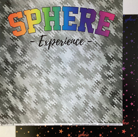 SPHERE EXPERIENCE Neon 12"X12" Scrapbook Paper