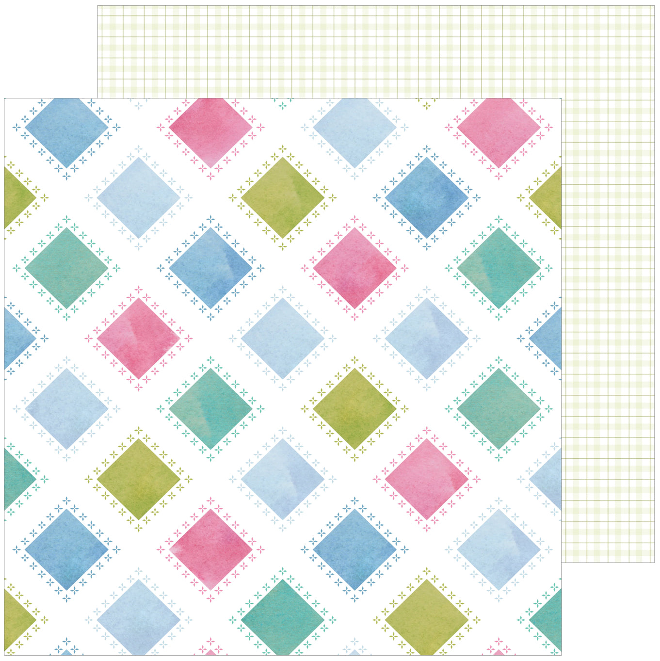 Pinkfresh Paige Evans LOVELY LANE 12”X12” Paper Pack